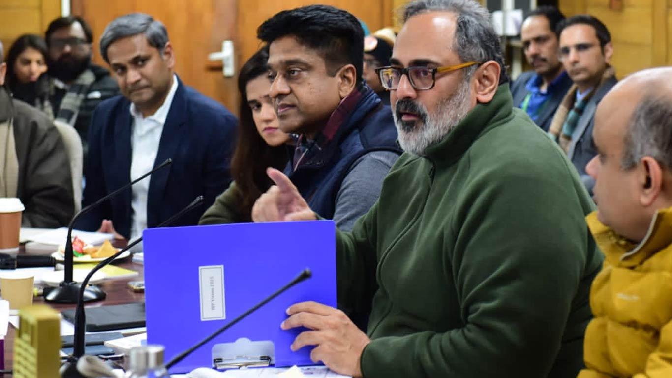 Rajeev Chandrasekhar Unveils Vision For India As A Global Tech And Semiconductor Hub
