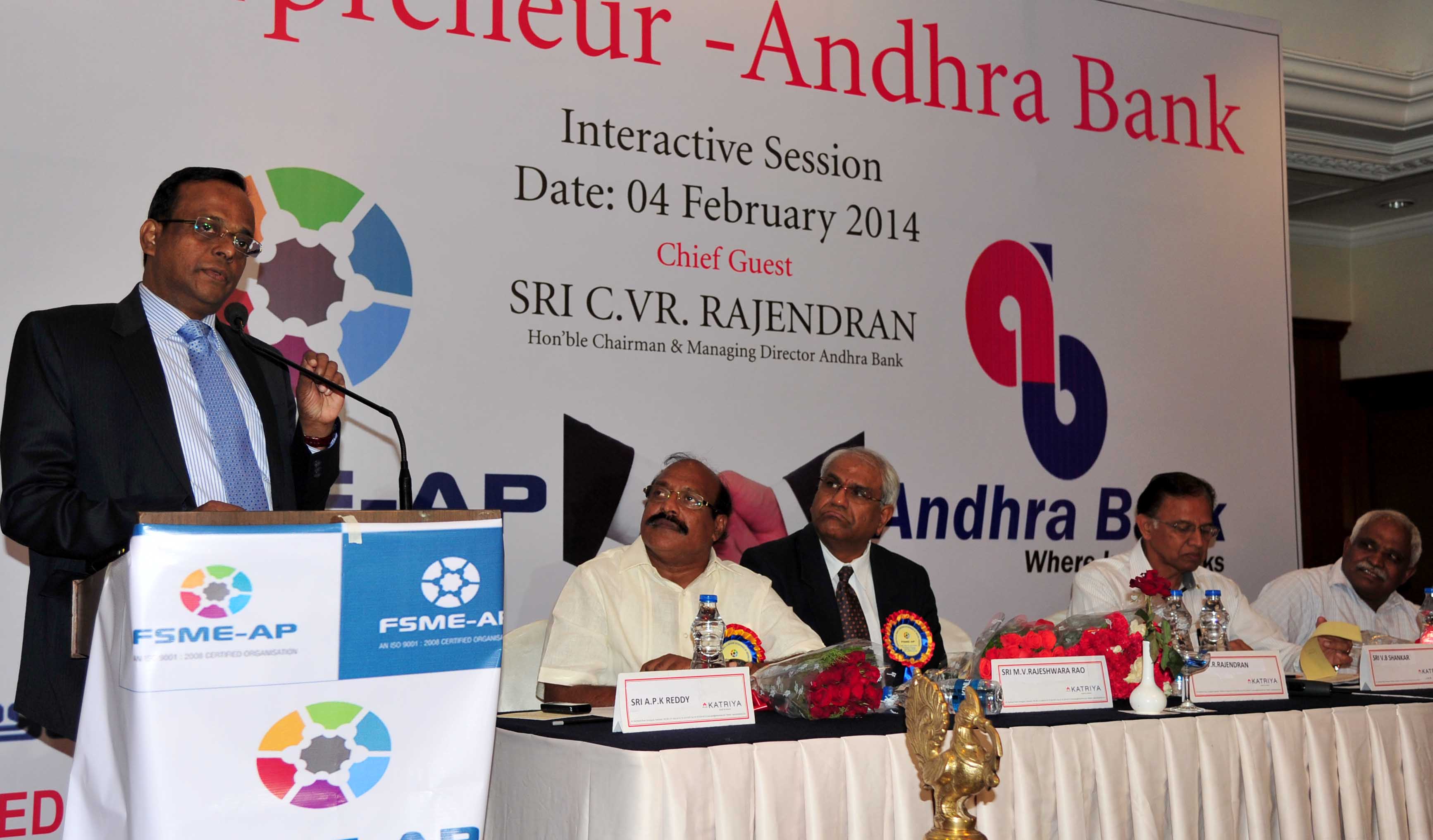 We lend for projects and perseverance, not for securities, says Andhra Bank CMD 