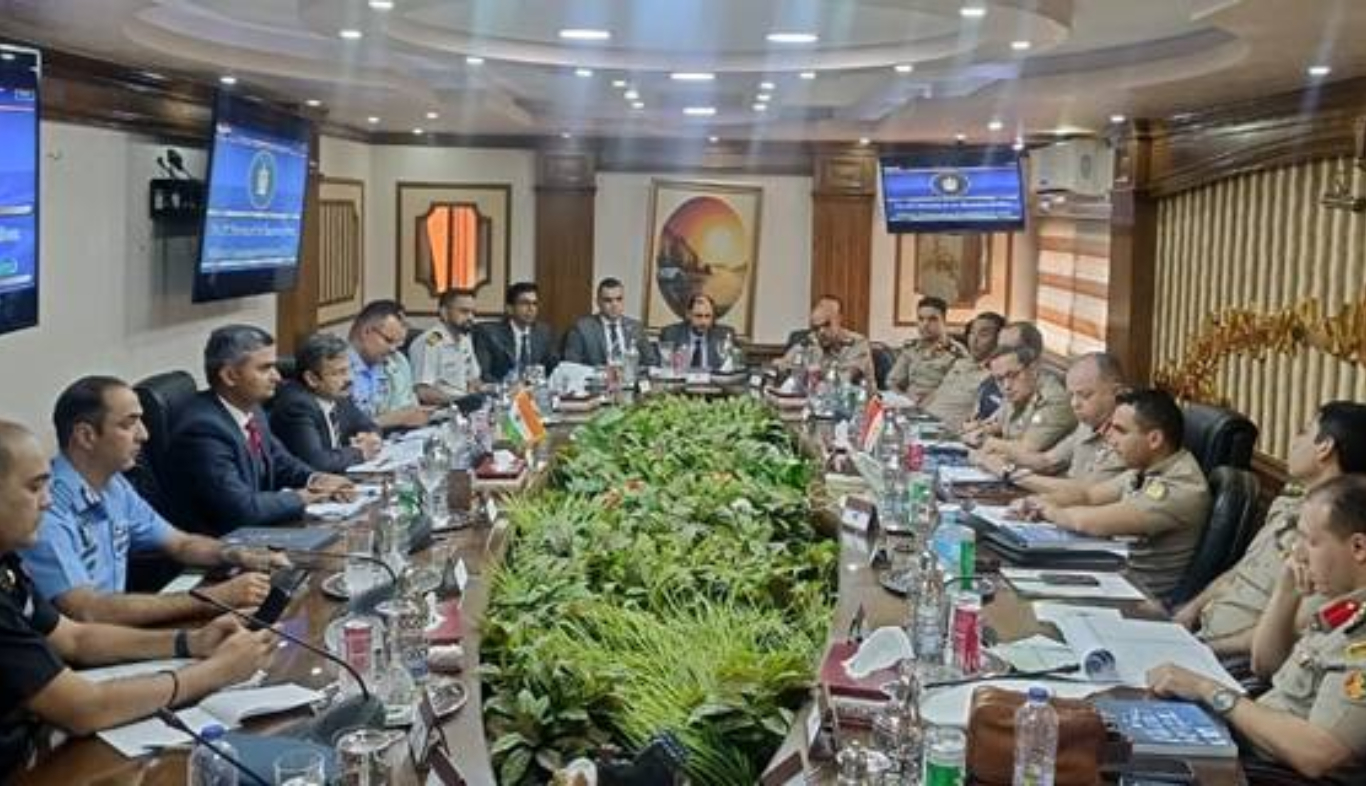 India, Egypt Hold 11th JDC Meeting To Strengthen Defence Ties