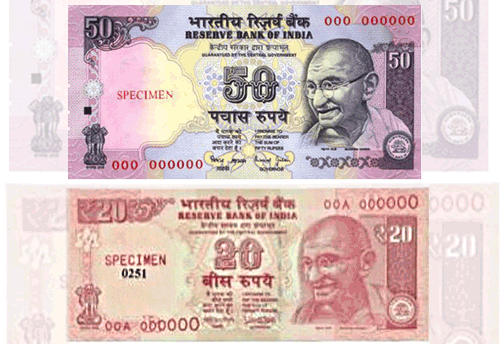 50, 20 rupee new denominations may hit the economy soon