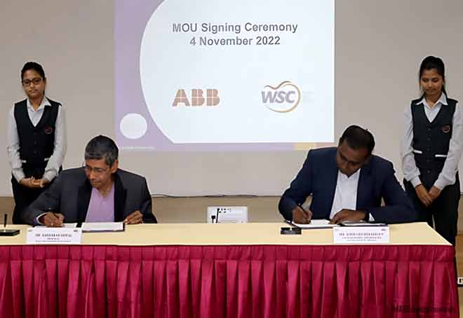 World Skill Center, ABB India collaborate in field of Robotics Technology