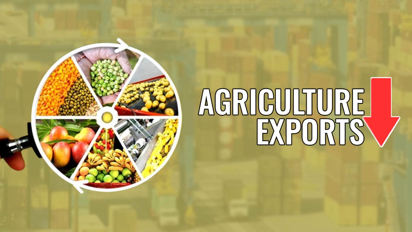 Domestic Priority Makes Agriculture Exports Dip 9%