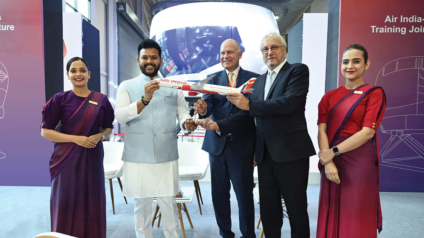 Air India, Airbus Inaugurate Advanced Pilot Training Centre in Gurugram