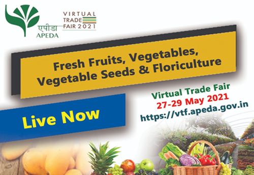 Three-day virtual trade fair by APEDA focussing on horticultural products commences 