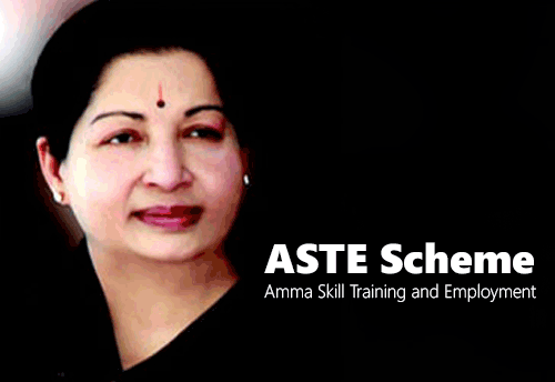 Thousand candidates to be trained under ASTE Scheme in Vellore