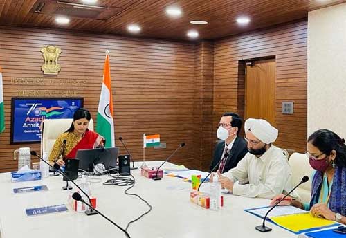 MoS Commerce Anupriya Patel proposes Working Group for Startups in Traditional Medicine