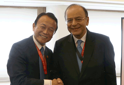 Jaitley calls upon Japanese companies to set up facilities in India