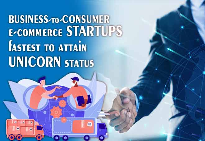 B2C e-commerce startups fastest to attain unicorn status