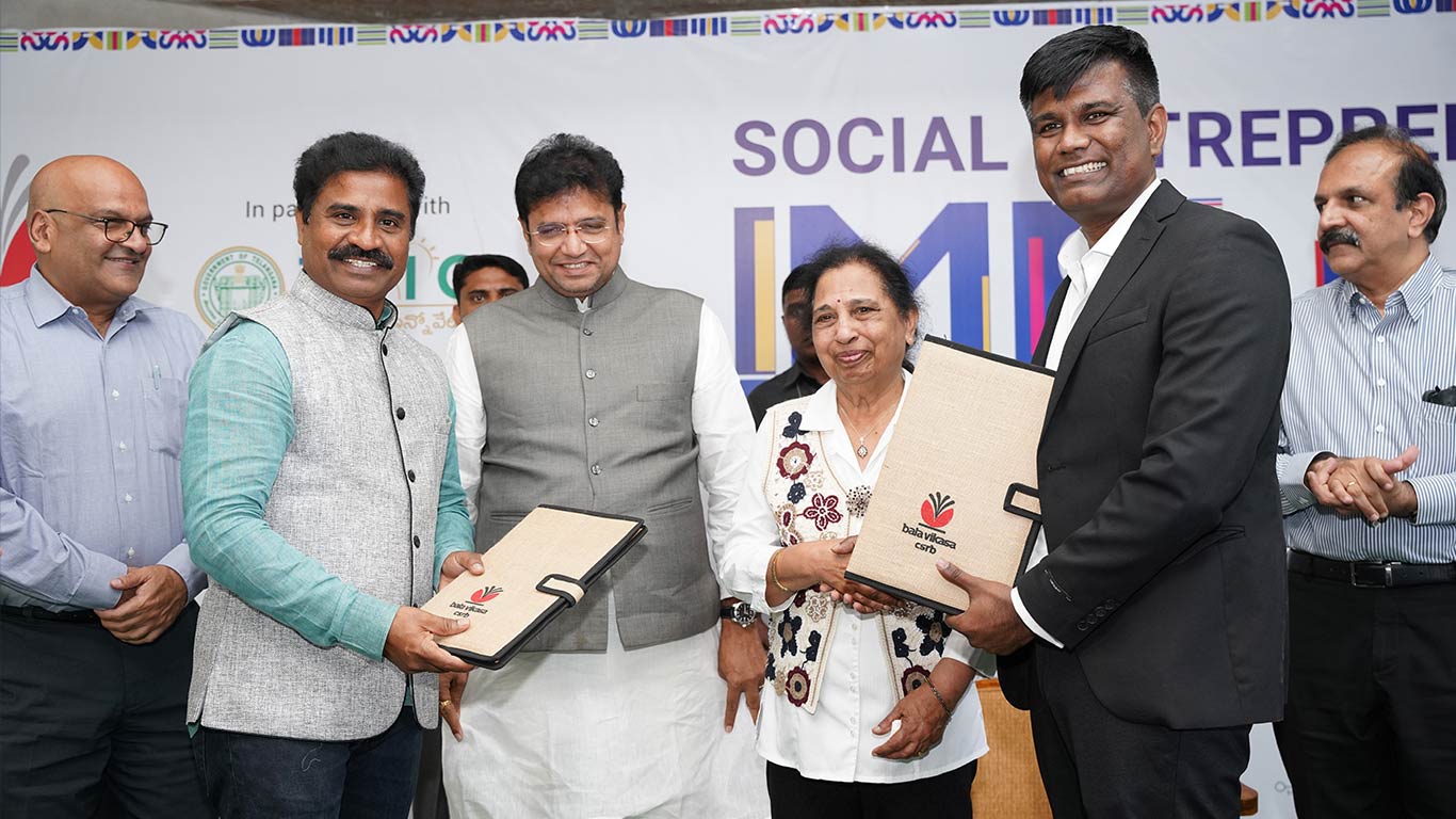 T-Hub and Bala Vikasa Join Forces To Drive Social Innovation