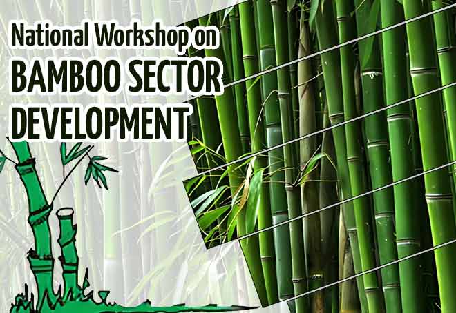 National Workshop on Bamboo Sector Development to begin in New Delhi today
