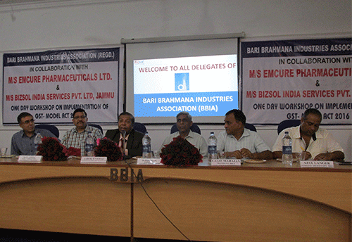 Awareness programme on GST conducted for J&K MSMEs