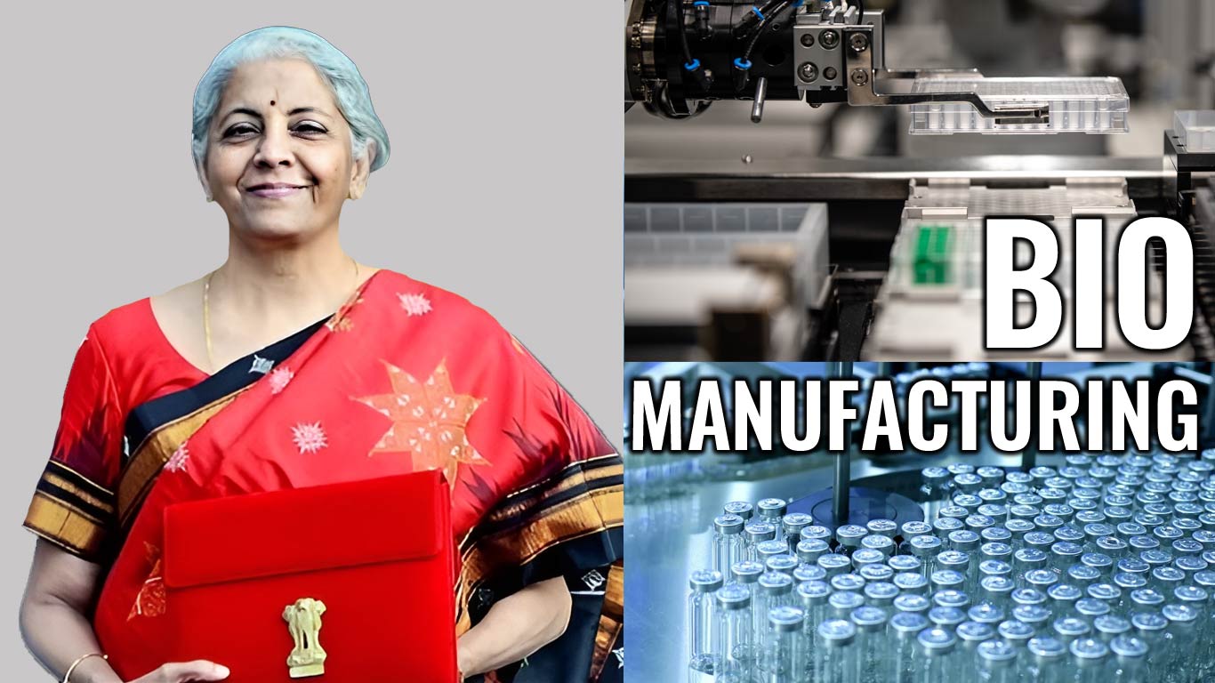 Finance Minister Unveils Eco-Friendly Initiative with Bio-Manufacturing and Bio-Foundry Scheme
