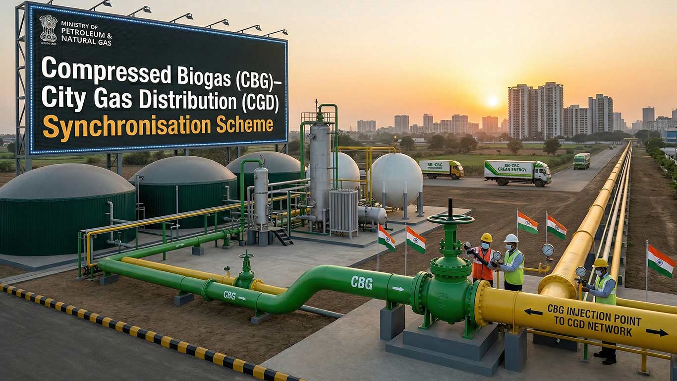 Govt Extends CBG-CGD Scheme Till 2047, Allows Pipeline Injection Of Biogas