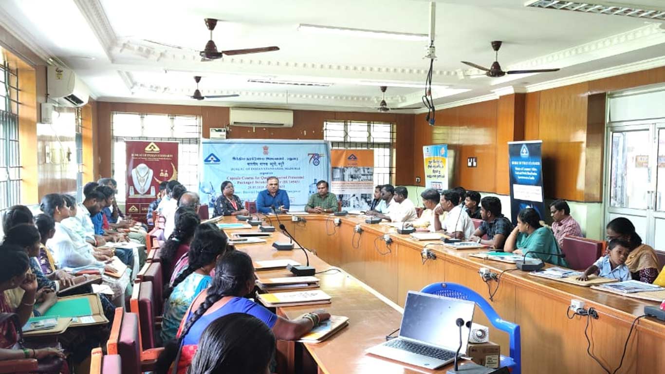 Bureau Of Indian Standards Conducts Training For Water Industry Quality Control Personnel