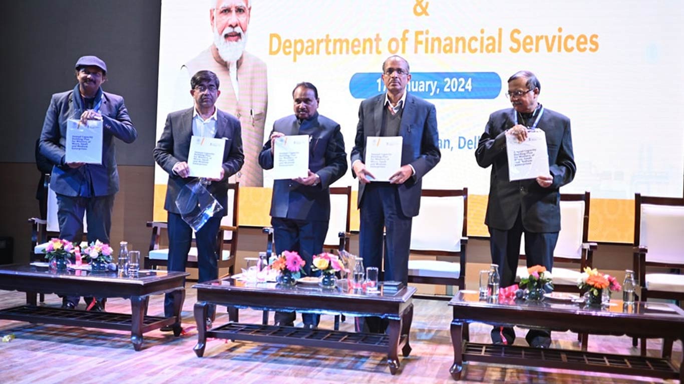 Annual Capacity Building Plan For Ministry of MSME And DFS Launched
