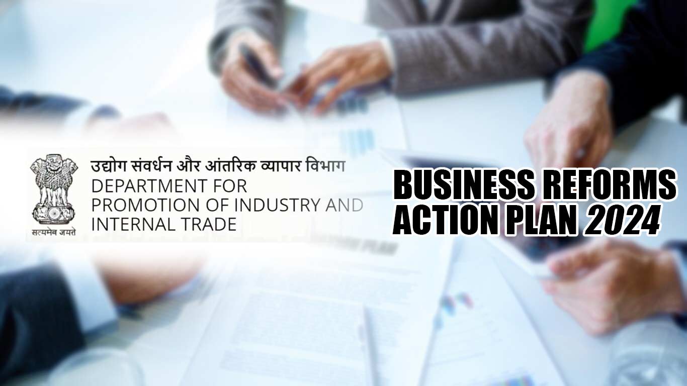 DPIIT to launch Business Reforms Action Plan (BRAP) 2024