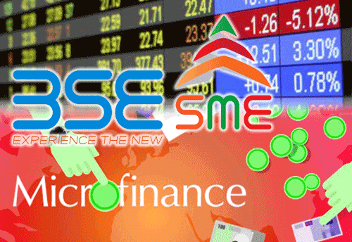 BSE allows Broking Cos and Micro Finance Cos to get listed with SME exchange with certain criteria