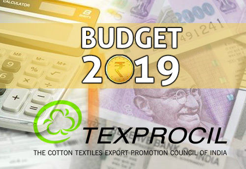 TEXPROCIL hails increase in allocation for ROSL scheme in budget; urges govt to include cotton yarn & fabrics under the scheme