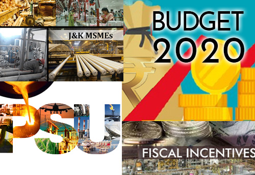 Budget 2020-21: MSMEs in J&K demand PSUs, Fiscal incentives, subsidies