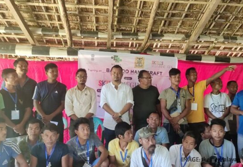 MSSDS organises bamboo handicraft training in South Garo Hills district, Meghalaya