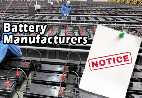 CPCB serves show-cause notice to battery manufacturers