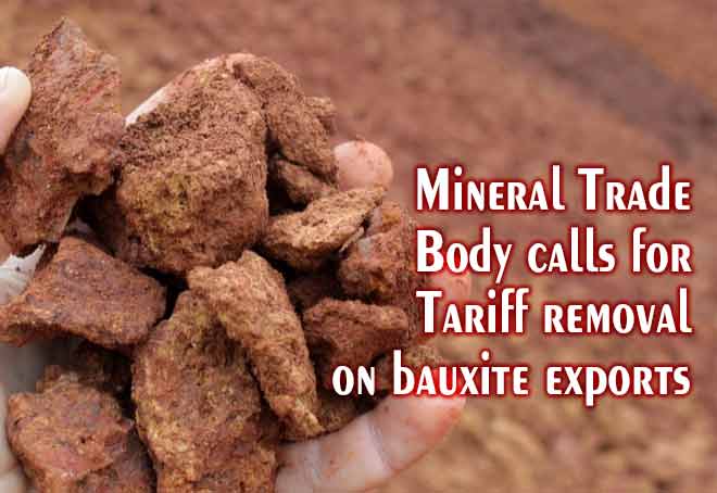Mineral trade body calls for tariff removal on bauxite exports