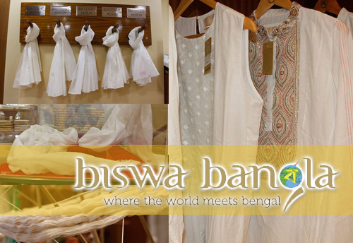 Muslin Products in high demand at Biswa Bangla outlets