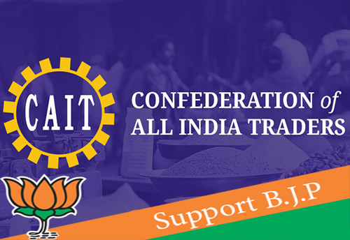 CAIT says it supports BJP in Delhi polls