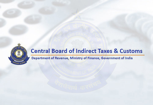 CBIC constitutes 3 Working Groups to study & recommend measures to facilitate trade, promote exports and improve compliance