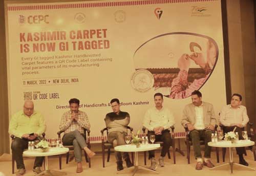 CEPC - Handicraft & Handloom Dept J&K holds seminar to aware people about GI tagged carpets