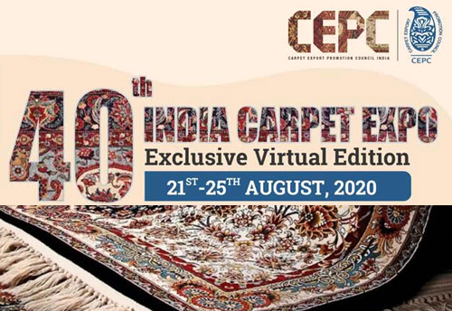 CEPC organises 1st virtual edition of 40th India Carpet Expo