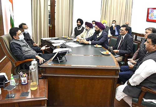 A delegation of Punjab industrialists meet Commerce Minister Goyal to talk over concerns in MSME sector