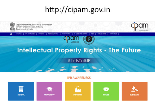CIPAM gets new website, IPR related updates-knowledge resource made available on the portal