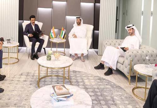 CM Stalin and UAE Ministers discuss strengthening of MSME relations