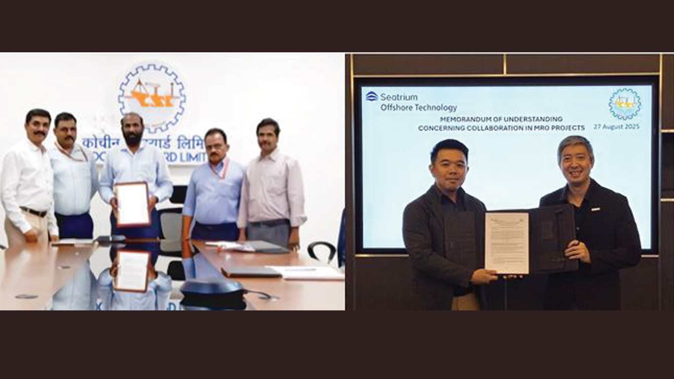 Singapore, Indian Shipyards Forge MoU for Offshore Collaboration