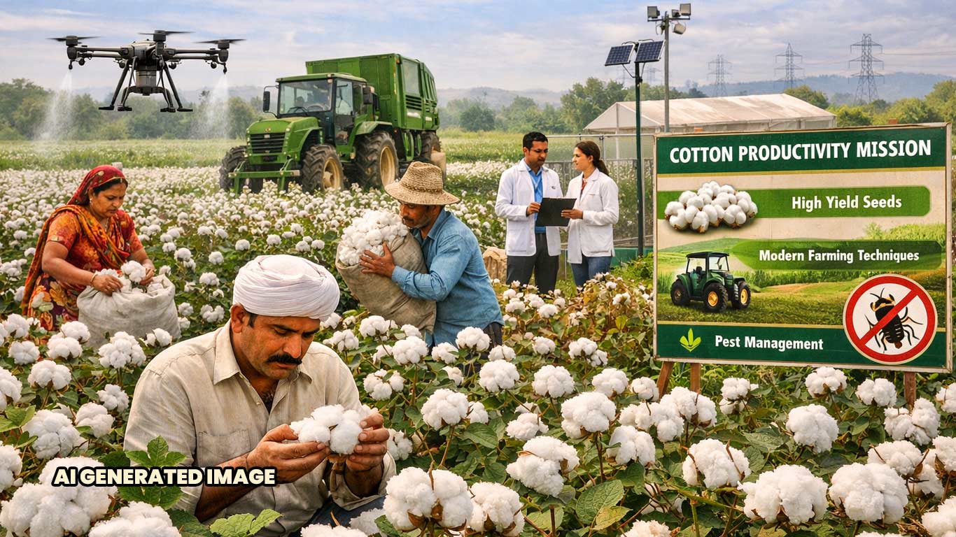 Cabinet Approves Rs 5,659 Crore Mission For Cotton Productivity