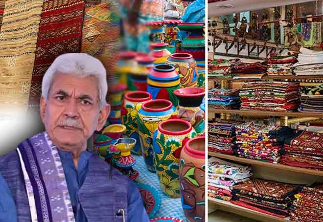 J&K To Become Principal Handicraft, Handloom Market In Future: LG Manoj Sinha