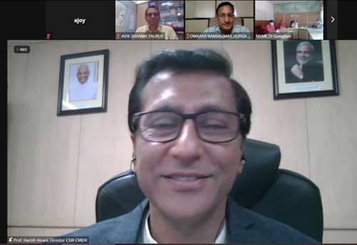 Webinar for MSMEs on affordable water purification technologies