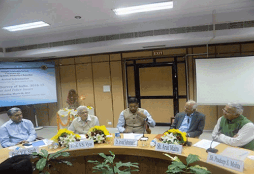 Use of big data should be the key in policy making: Arvind Subramanian at CUTS Thought Leadership Lecture