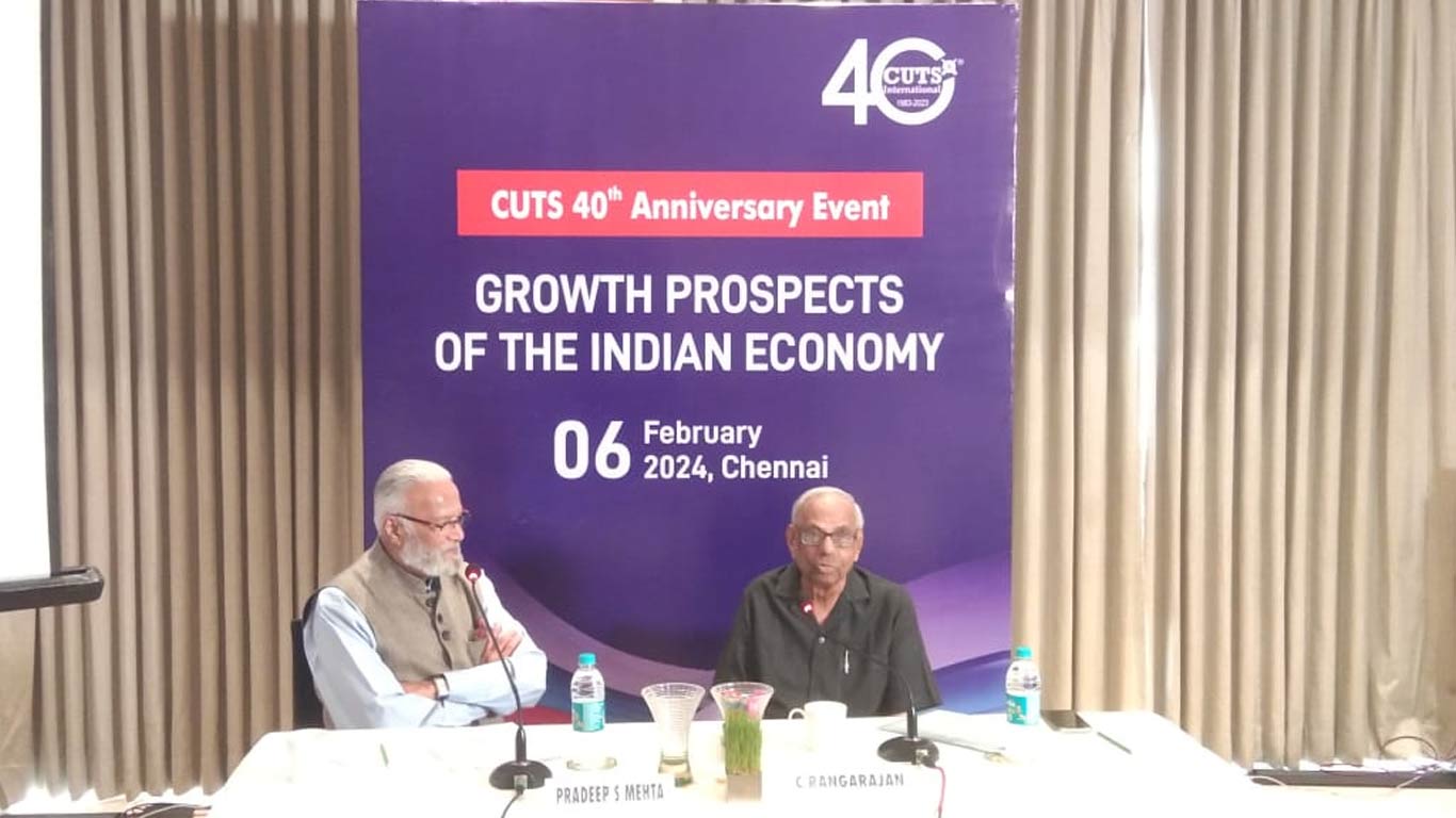 Former RBI Governor Rangarajan Applauds CUTS' Role In Promoting Free Trade & Competition