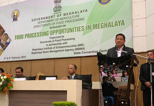 Tap opportunities in food processing sector: Meghalaya CM to young entrepreneurs