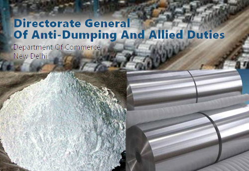 DGAD imposes anti-dumping duties on Chinese chemical and aluminium foil