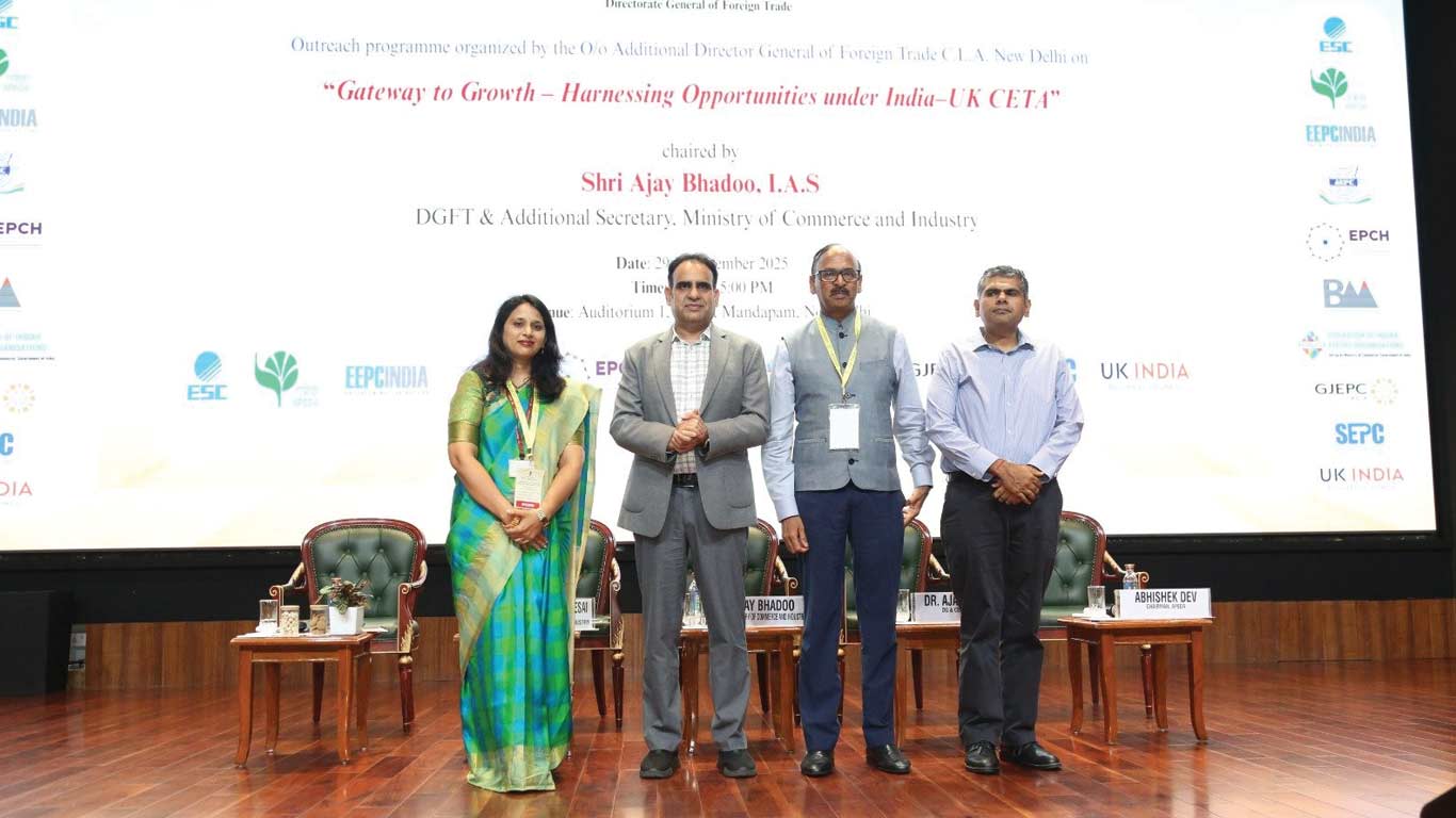 DGFT Hosts Outreach Programme On India–UK CETA, Highlighting Opportunities For MSMEs & Industry