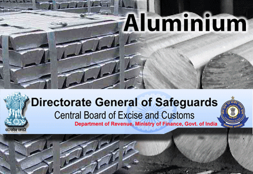 DGS to hold Public Hearing on Sept 29 over aluminium imports