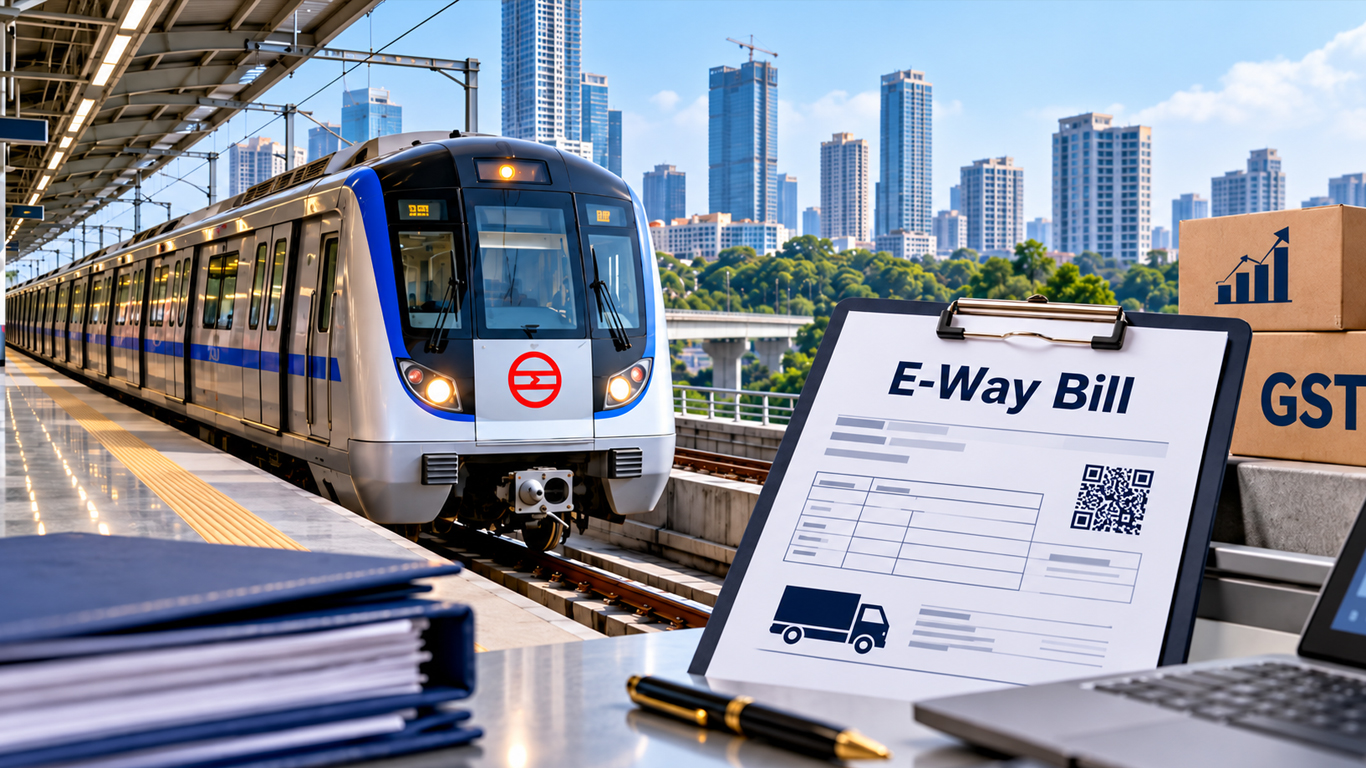 GST Council May Bring Metro Rail Under E-Way Bill Rules, Treat Permanent IPR Transfers as Services