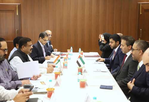 India-UAE discuss bilateral engagements in skill development & entrepreneurship