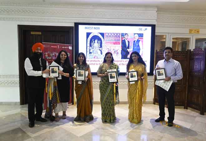 DPIIT, Gujarat govt jointly launches ODOP wall at Garvi Gujarat Bhawan in New Delhi