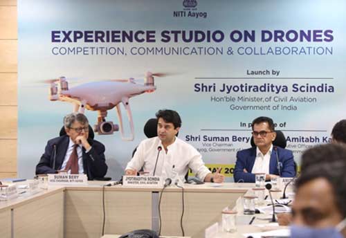 Ease in regulations to make India drone hub by 2030, says Aviation Minister Jyotiraditya Scindia