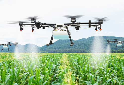 Guidelines issued for using drones in Agriculture