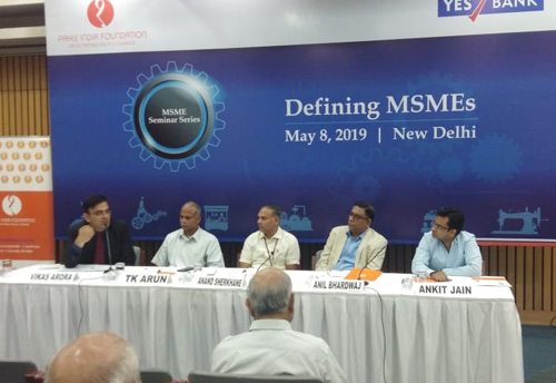 What should be the correct parameter to define MSME?